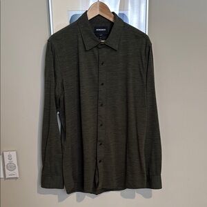 Bonobos Olive Casual Button Down Shirt